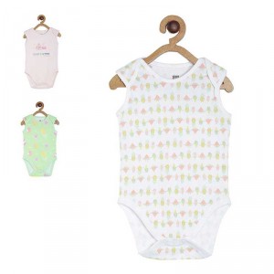 Miniklub Body Suit - Multi, 9-12m
